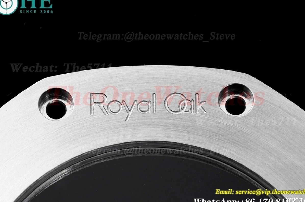 Oak RG 15400 Royal A3120 Textured White 41mm BF SS Dial 1218